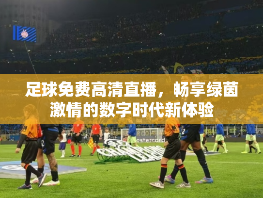 足球免费高清直播，畅享绿茵激情的数字时代新体验