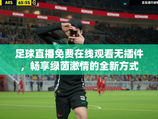 足球直播免费在线观看无插件，畅享绿茵激情的全新方式