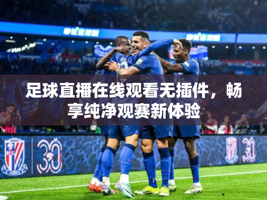 足球直播在线观看无插件，畅享纯净观赛新体验