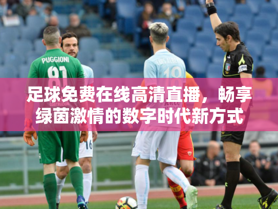足球免费在线高清直播，畅享绿茵激情的数字时代新方式
