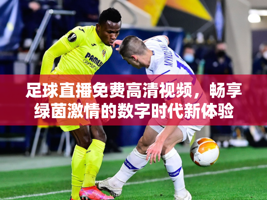 足球直播免费高清视频，畅享绿茵激情的数字时代新体验