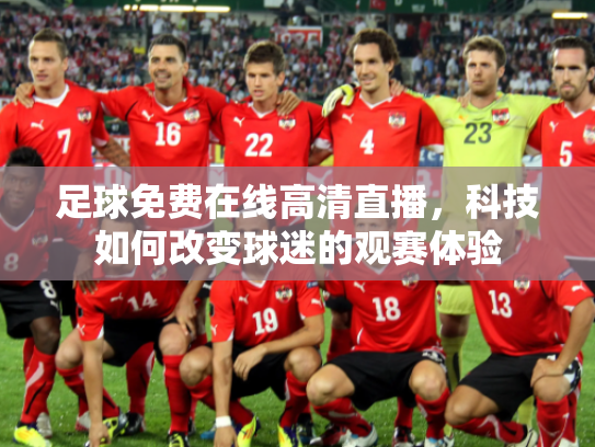 足球免费在线高清直播，科技如何改变球迷的观赛体验