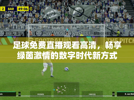 足球免费直播观看高清，畅享绿茵激情的数字时代新方式