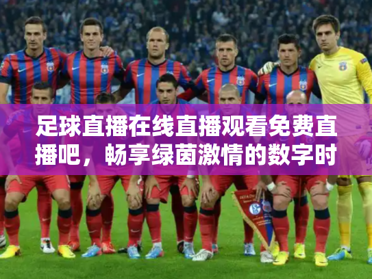 足球直播在线直播观看免费直播吧，畅享绿茵激情的数字时代