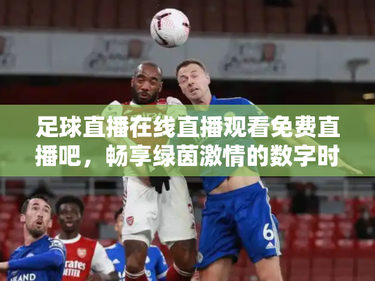 足球直播在线直播观看免费直播吧，畅享绿茵激情的数字时代