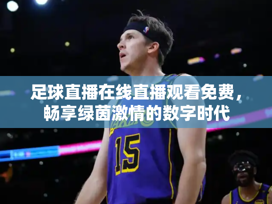 足球直播在线直播观看免费，畅享绿茵激情的数字时代