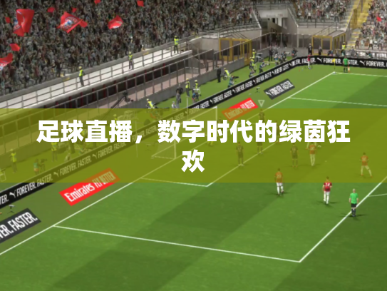足球直播，数字时代的绿茵狂欢
