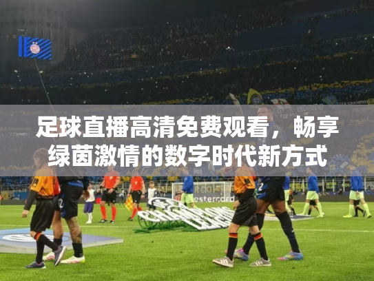 足球直播高清免费观看，畅享绿茵激情的数字时代新方式