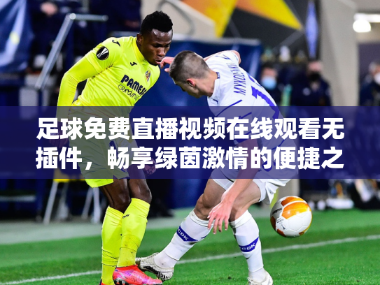 足球免费直播视频在线观看无插件，畅享绿茵激情的便捷之道