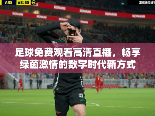 足球免费观看高清直播，畅享绿茵激情的数字时代新方式