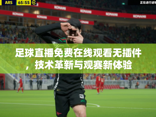 足球直播免费在线观看无插件，技术革新与观赛新体验