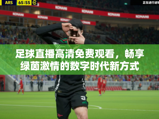 足球直播高清免费观看，畅享绿茵激情的数字时代新方式