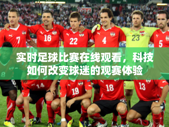 实时足球比赛在线观看，科技如何改变球迷的观赛体验