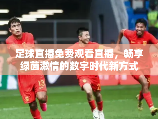 足球直播免费观看直播，畅享绿茵激情的数字时代新方式