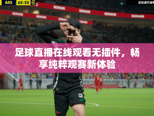 足球直播在线观看无插件，畅享纯粹观赛新体验