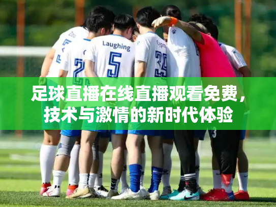 足球直播在线直播观看免费，技术与激情的新时代体验