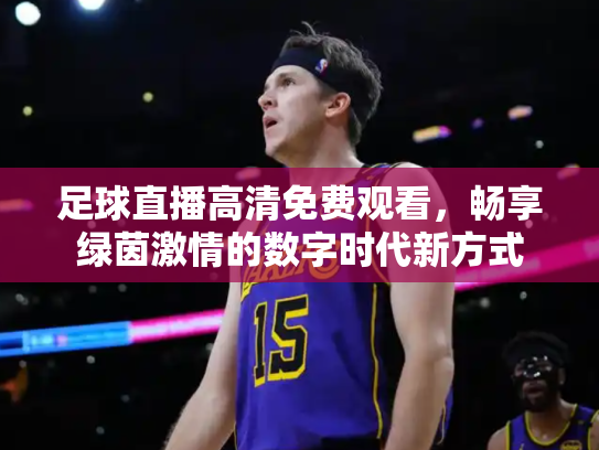 足球直播高清免费观看，畅享绿茵激情的数字时代新方式