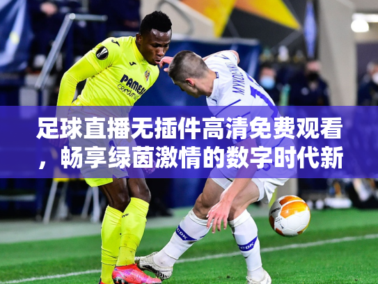 足球直播无插件高清免费观看，畅享绿茵激情的数字时代新方式