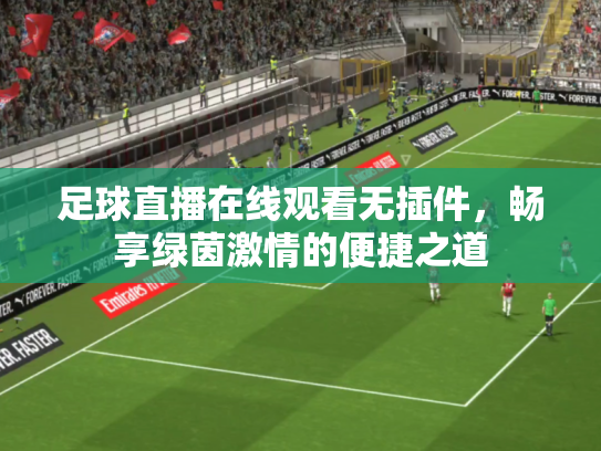 足球直播在线观看无插件，畅享绿茵激情的便捷之道