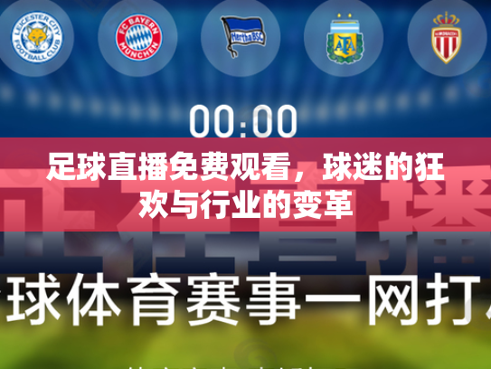 足球直播免费观看，球迷的狂欢与行业的变革