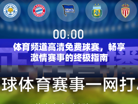 体育频道高清免费球赛，畅享激情赛事的终极指南