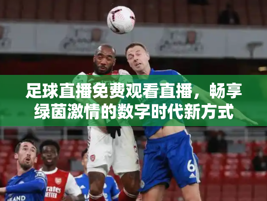 足球直播免费观看直播，畅享绿茵激情的数字时代新方式