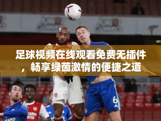 足球视频在线观看免费无插件，畅享绿茵激情的便捷之道
