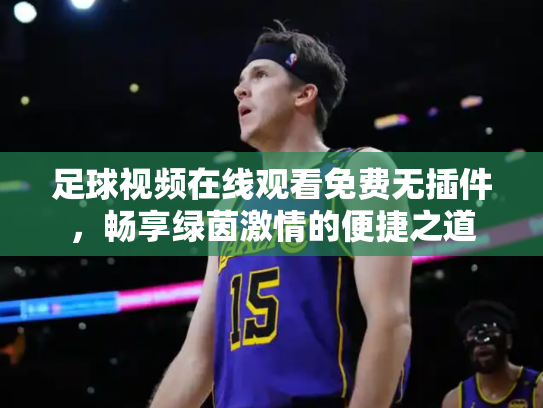 足球视频在线观看免费无插件，畅享绿茵激情的便捷之道