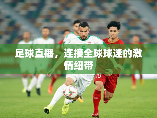足球直播，连接全球球迷的激情纽带