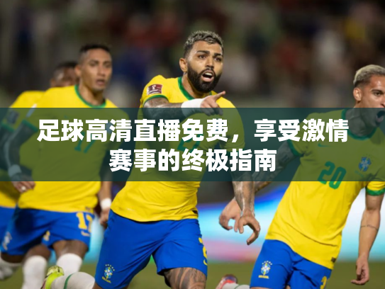 足球高清直播免费，享受激情赛事的终极指南