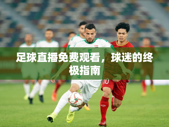 足球直播免费观看，球迷的终极指南