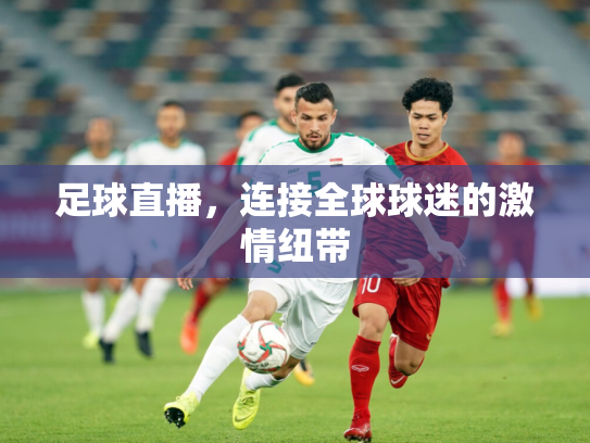 足球直播，连接全球球迷的激情纽带