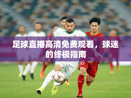 足球直播高清免费观看，球迷的终极指南