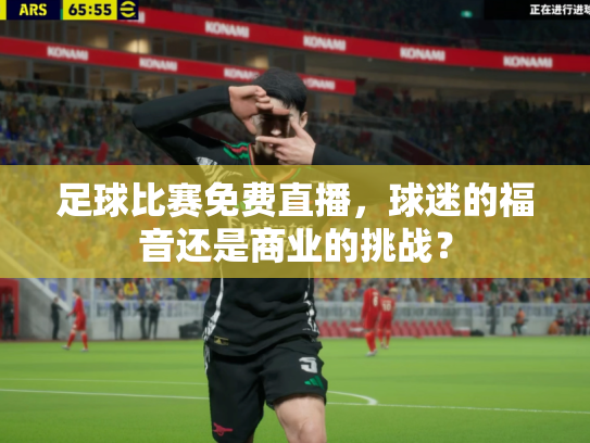 足球比赛免费直播，球迷的福音还是商业的挑战？