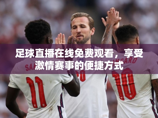 足球直播在线免费观看，享受激情赛事的便捷方式