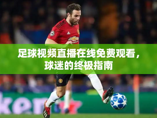 足球视频直播在线免费观看，球迷的终极指南
