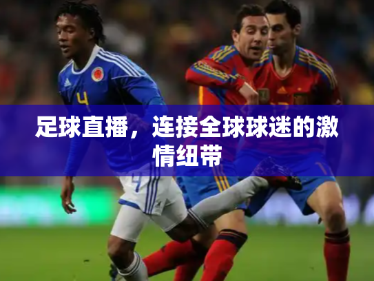 足球直播，连接全球球迷的激情纽带