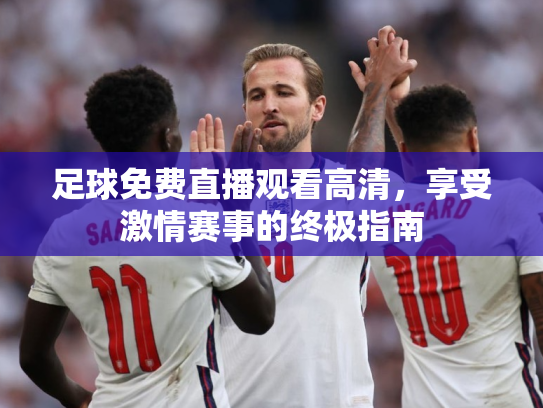 足球免费直播观看高清，享受激情赛事的终极指南