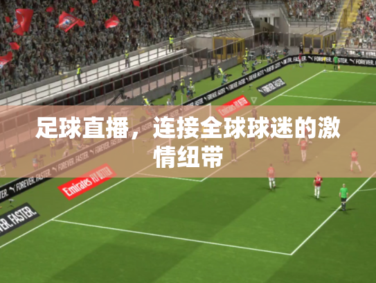足球直播，连接全球球迷的激情纽带