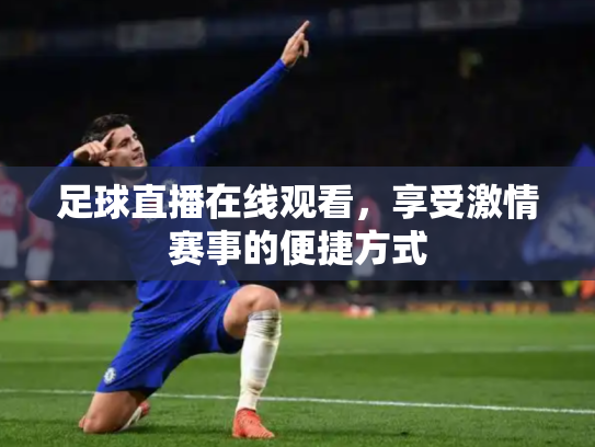足球直播在线观看，享受激情赛事的便捷方式