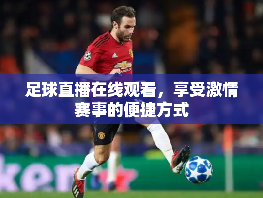 足球直播在线观看，享受激情赛事的便捷方式