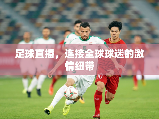 足球直播，连接全球球迷的激情纽带