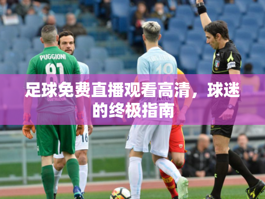 足球免费直播观看高清，球迷的终极指南
