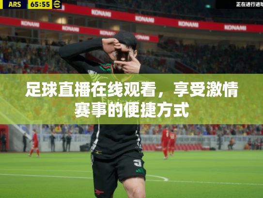 足球直播在线观看，享受激情赛事的便捷方式