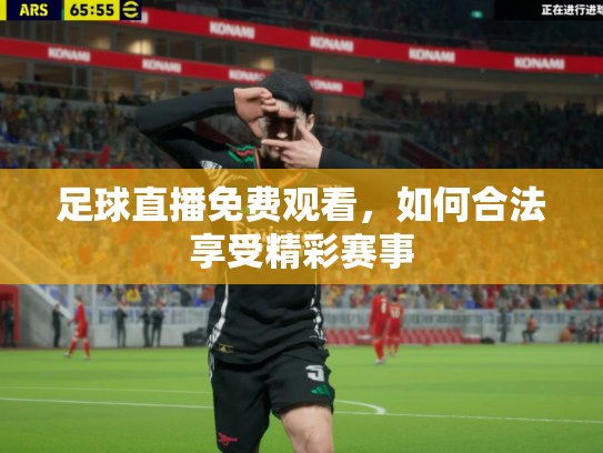 足球直播免费观看，如何合法享受精彩赛事