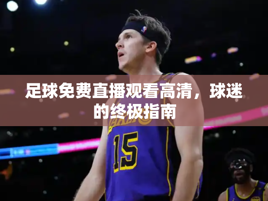 足球免费直播观看高清，球迷的终极指南