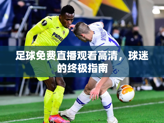 足球免费直播观看高清，球迷的终极指南