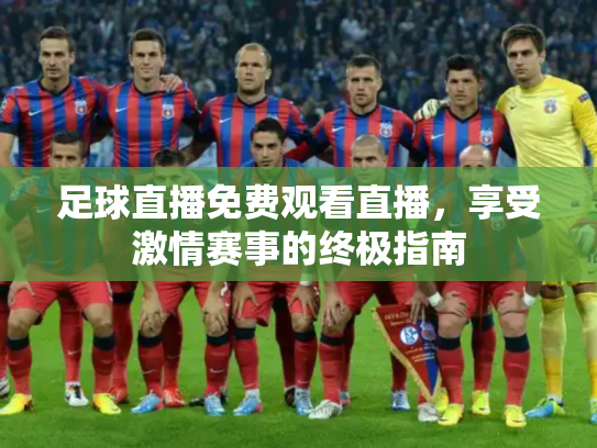 足球直播免费观看直播，享受激情赛事的终极指南