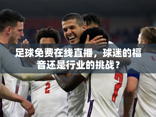 足球免费在线直播，球迷的福音还是行业的挑战？