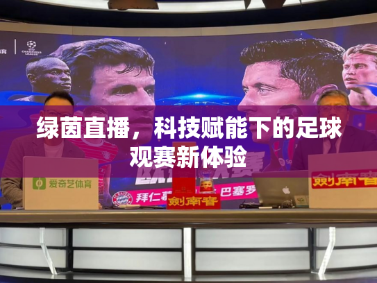 绿茵直播，科技赋能下的足球观赛新体验